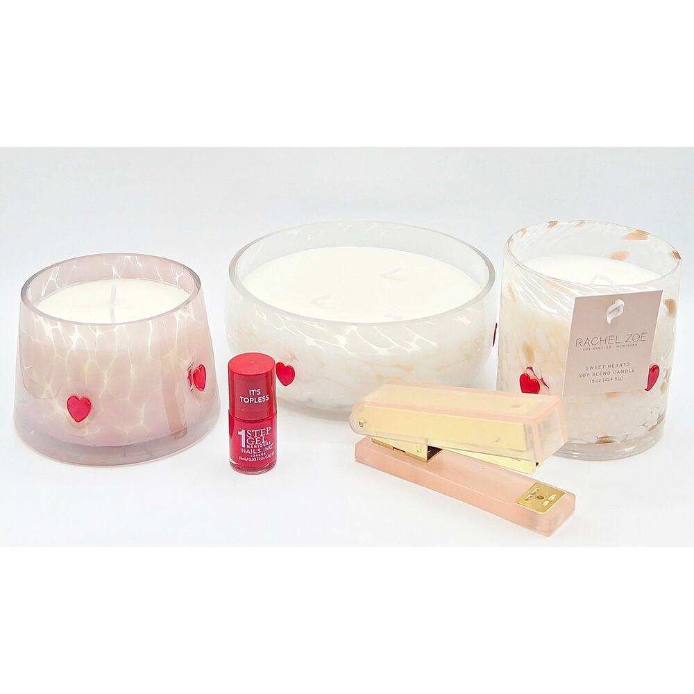 Rachel Zoe Fall in Love Soy Blend Candle – 16.75 oz Rare Valentine’s Edition - Picture 6 of 7